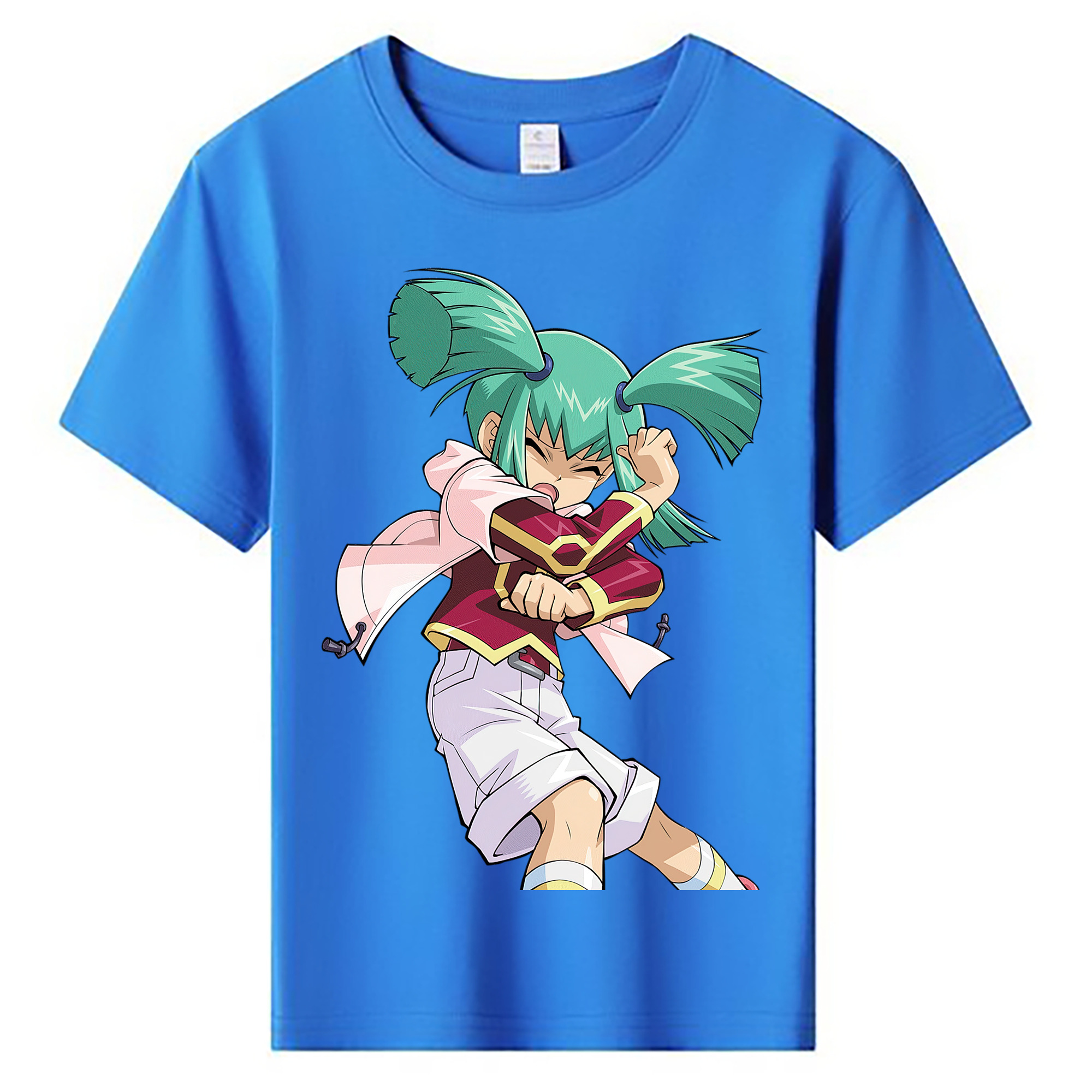 （画像用） 遊☆戯☆王 Yu-Gi-Oh! 綿100％キッズTシャツ（フロントプリント）